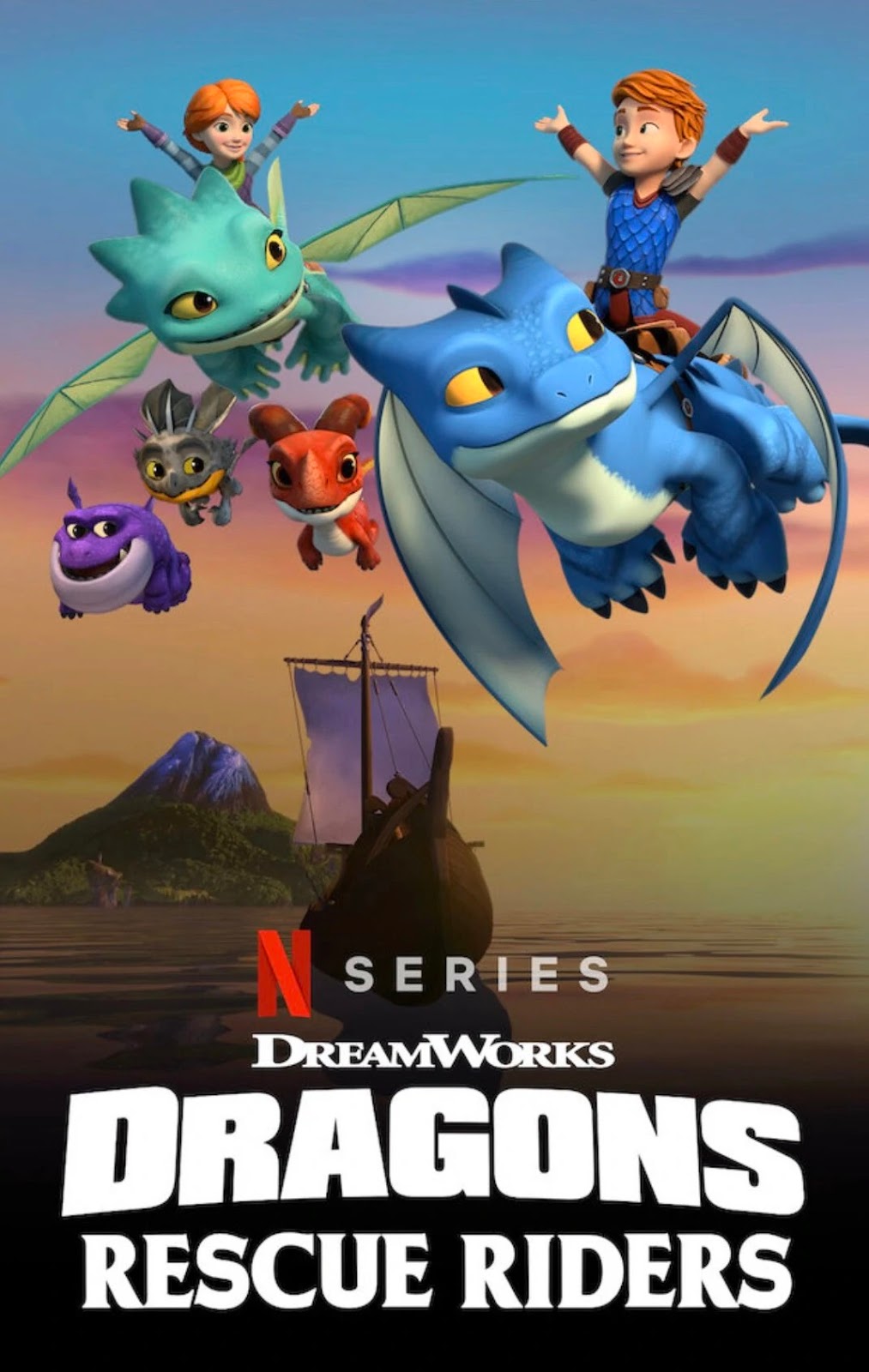 Banner Phim Biệt Đội Giải Cứu Rồng 2 (Dragons: Rescue Riders season 2)