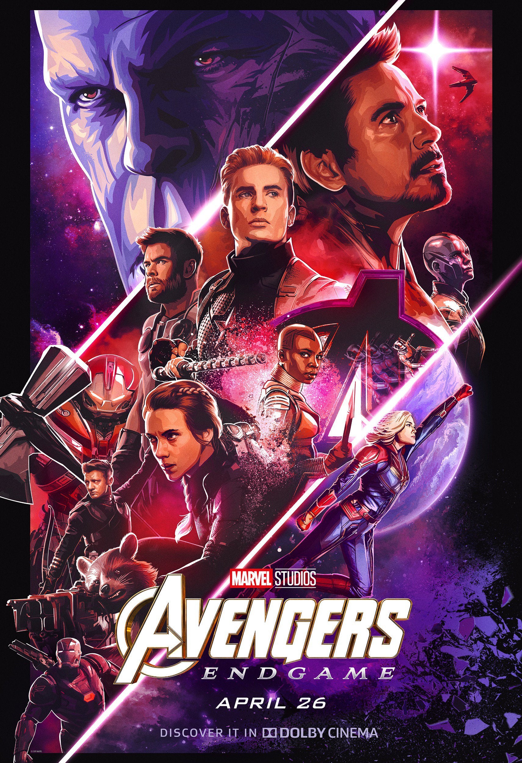 Banner Phim Biệt Đội Siêu Anh Hùng 4: Tàn Cuộc (Avengers 4: Endgame)