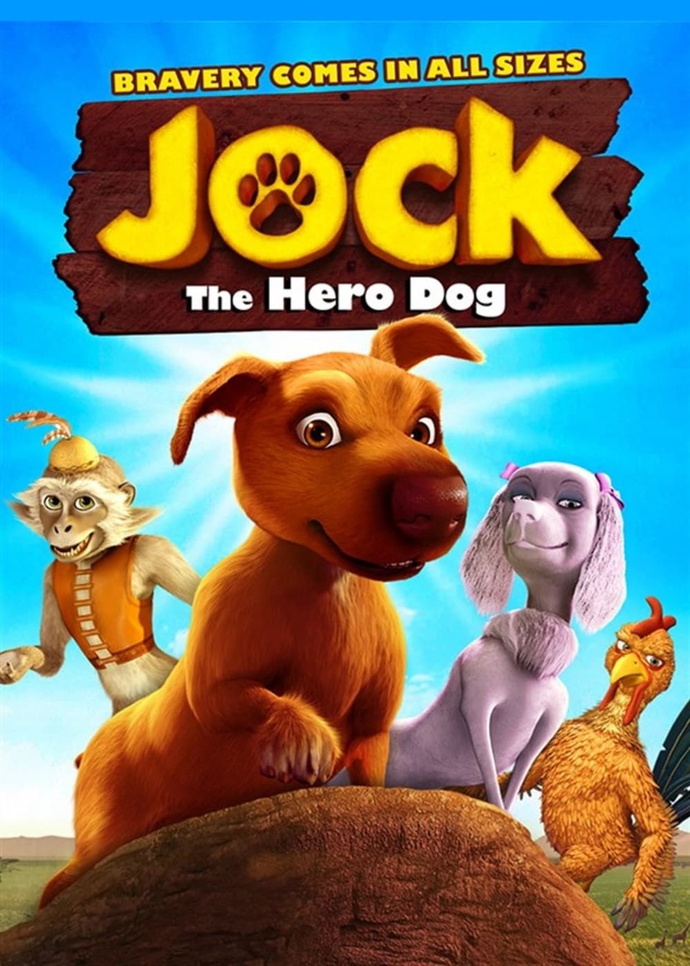 Banner Phim Chú Chó Dũng Cảm (Jock The Hero Dog)