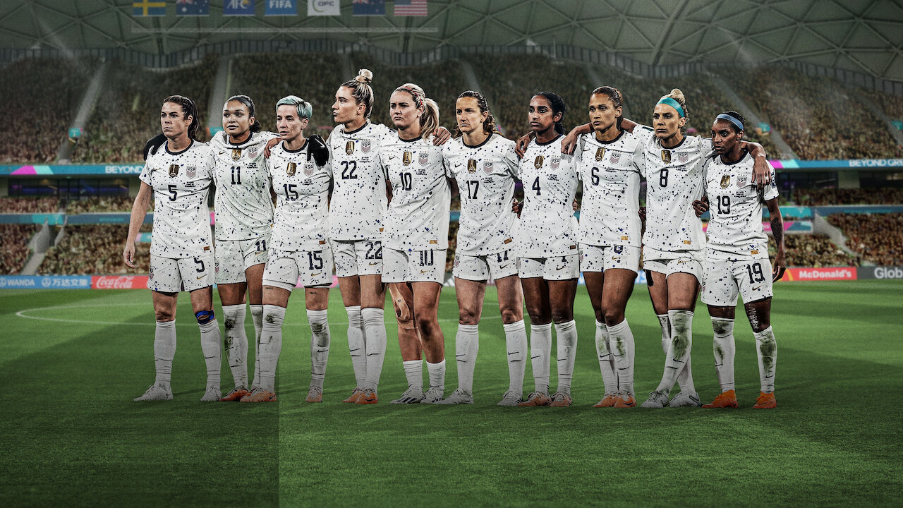 Banner Phim Dưới áp lực: Đội tuyển World Cup nữ Hoa Kỳ (Under Pressure: The U.S. Women's World Cup Team)