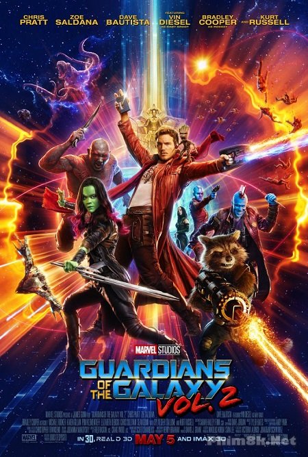 Banner Phim Vệ Binh Dải Ngân Hà 2 (Guardians Of The Galaxy 2)