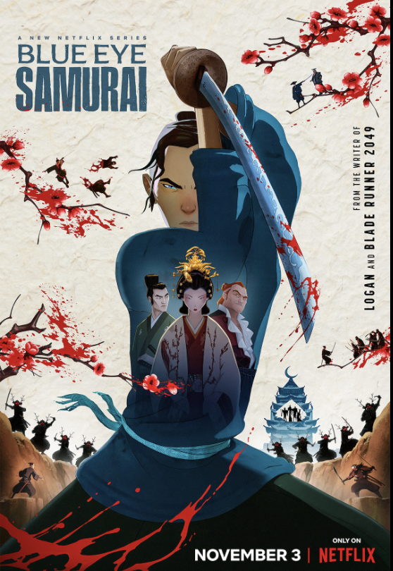 Banner Phim Samurai Mắt Xanh Phần 1 (Blue Eye Samurai Season 1)