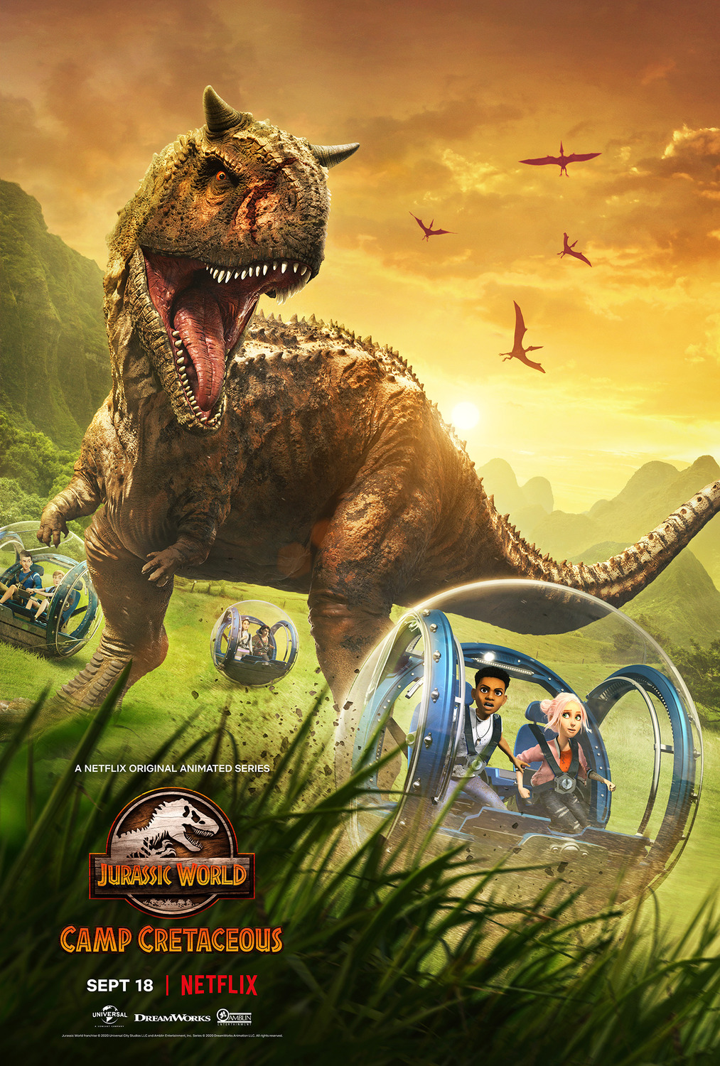 Banner Phim Thế Giới Khủng Long: Trại Kỷ Phấn Trắng (Jurassic World: Camp Cretaceous)