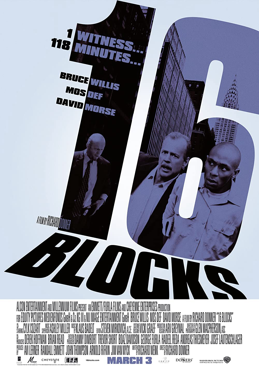 Poster Phim 16 Ngã Rẽ (16 Blocks)