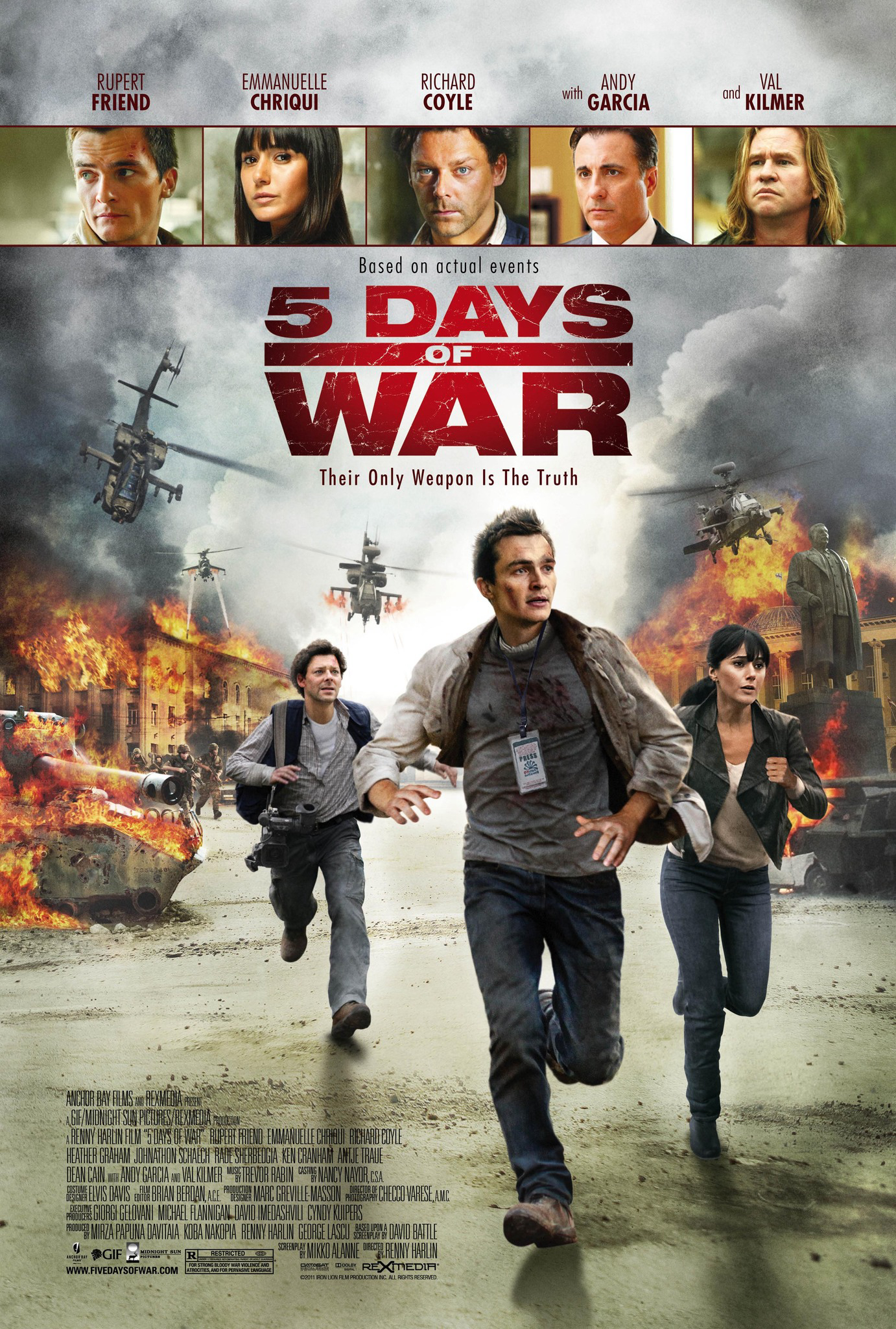 Poster Phim 5 Ngày Chiến Trận (5 Days of War)