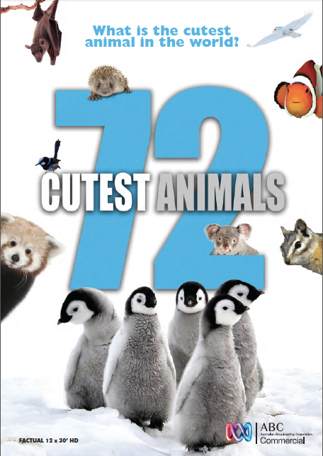 Poster Phim 72 loài động vật dễ thương nhất (72 Cutest Animals)