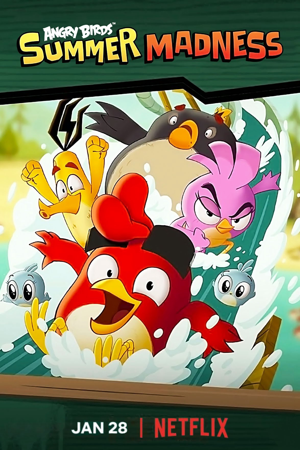 Xem Phim Angry Birds: Quậy tưng mùa hè (Angry Birds: Summer Madness)