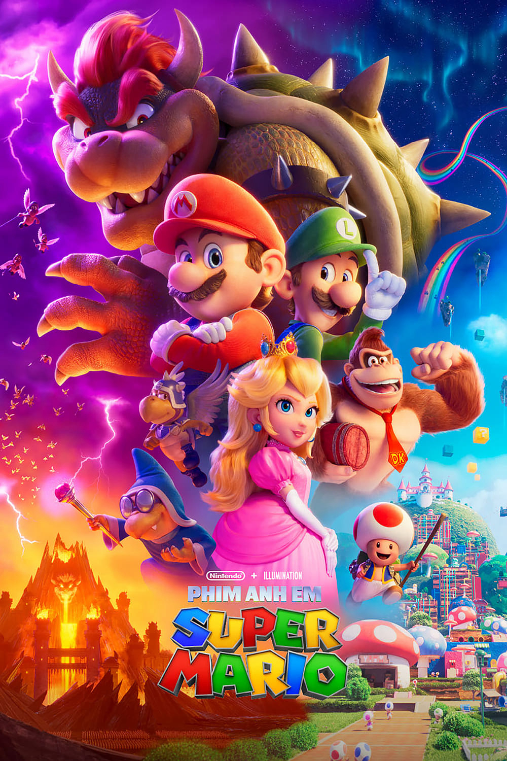 Poster Phim Anh Em Super Mario (The Super Mario Bros. Movie)