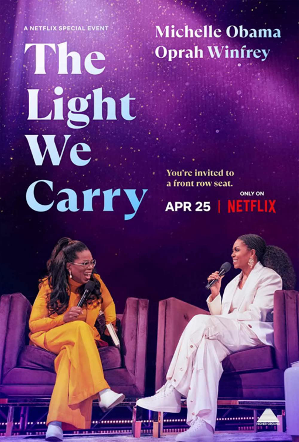 Xem Phim Ánh sáng ta mang: Michelle Obama và Oprah Winfrey (The Light We Carry: Michelle Obama and Oprah Winfrey)