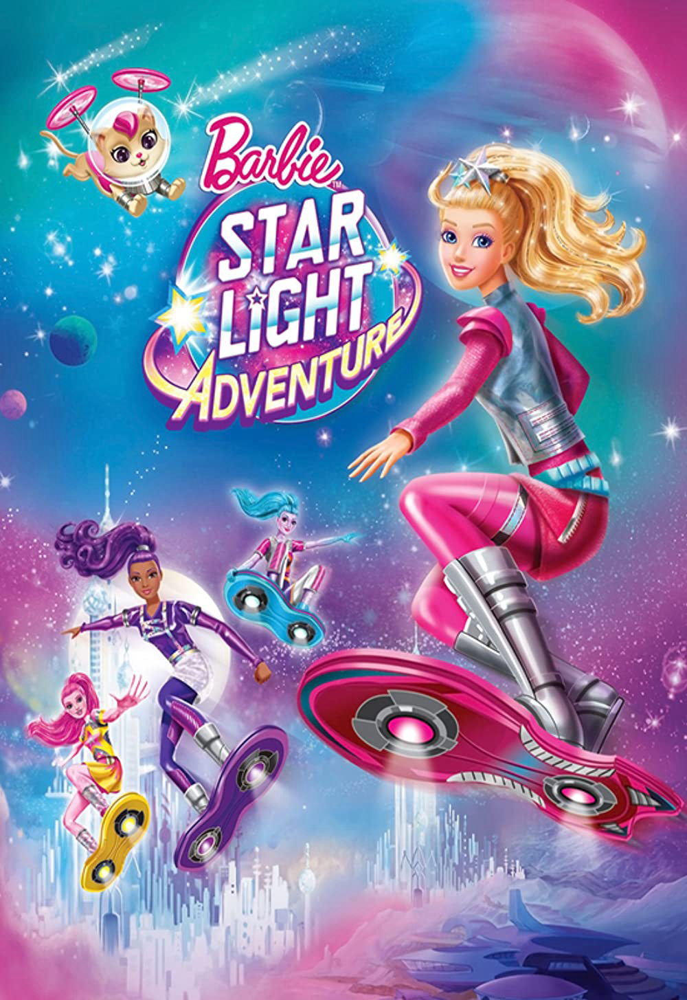 Poster Phim Barbie: Cuộc Chiến Ngoài Không Gian (Barbie: Star Light Adventure)