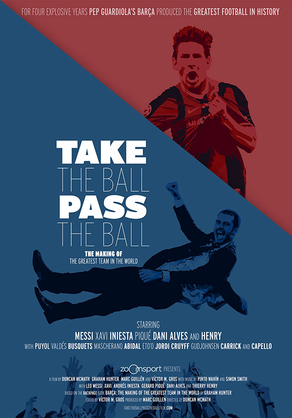 Poster Phim Barcelona - Đội Bóng Vĩ Đại (Take the Ball, Pass the Ball)