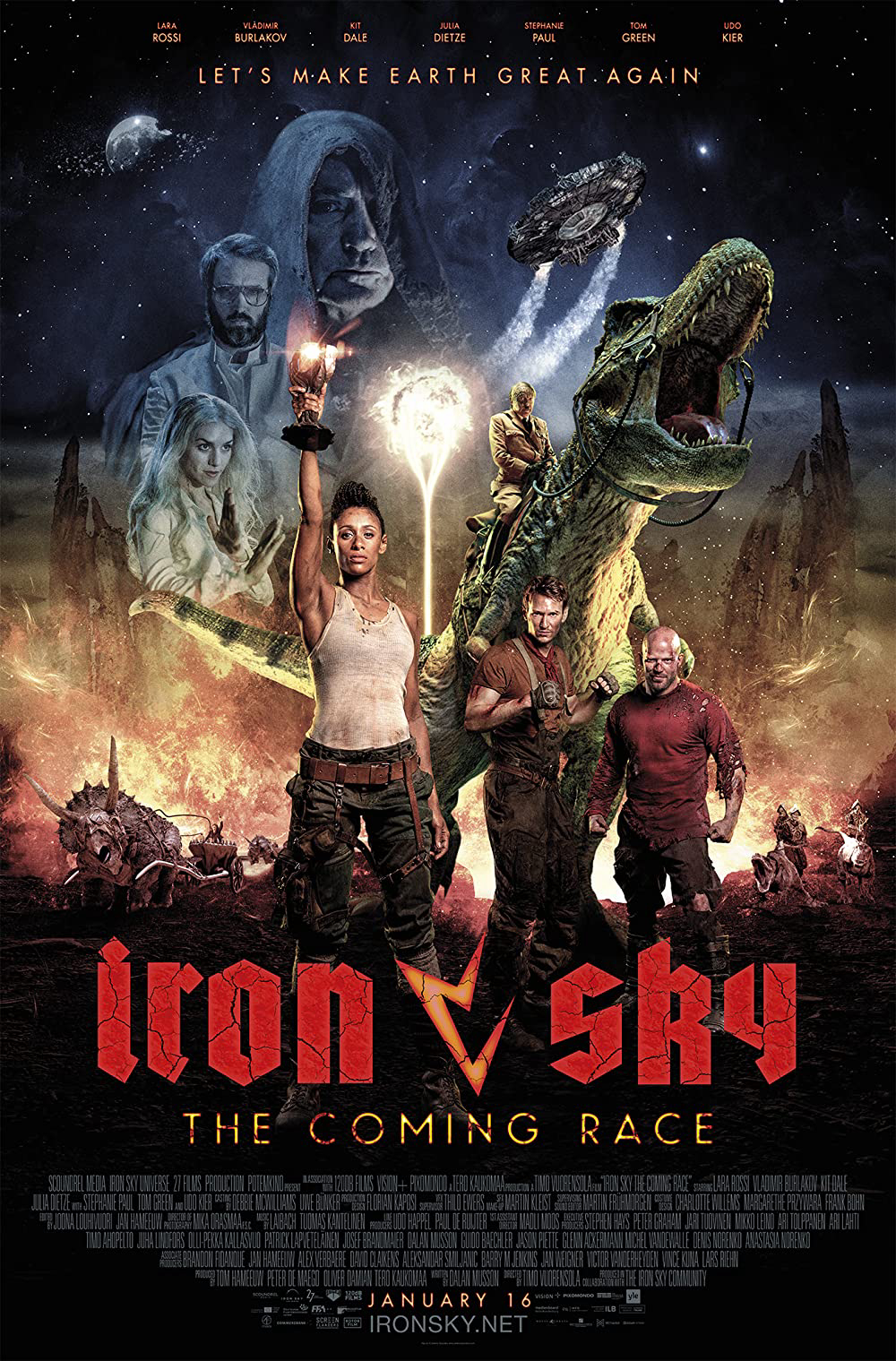 Xem Phim Bầu Trời Thép 2: Khủng Long Trỗi Dậy (Iron Sky: The Coming Race)