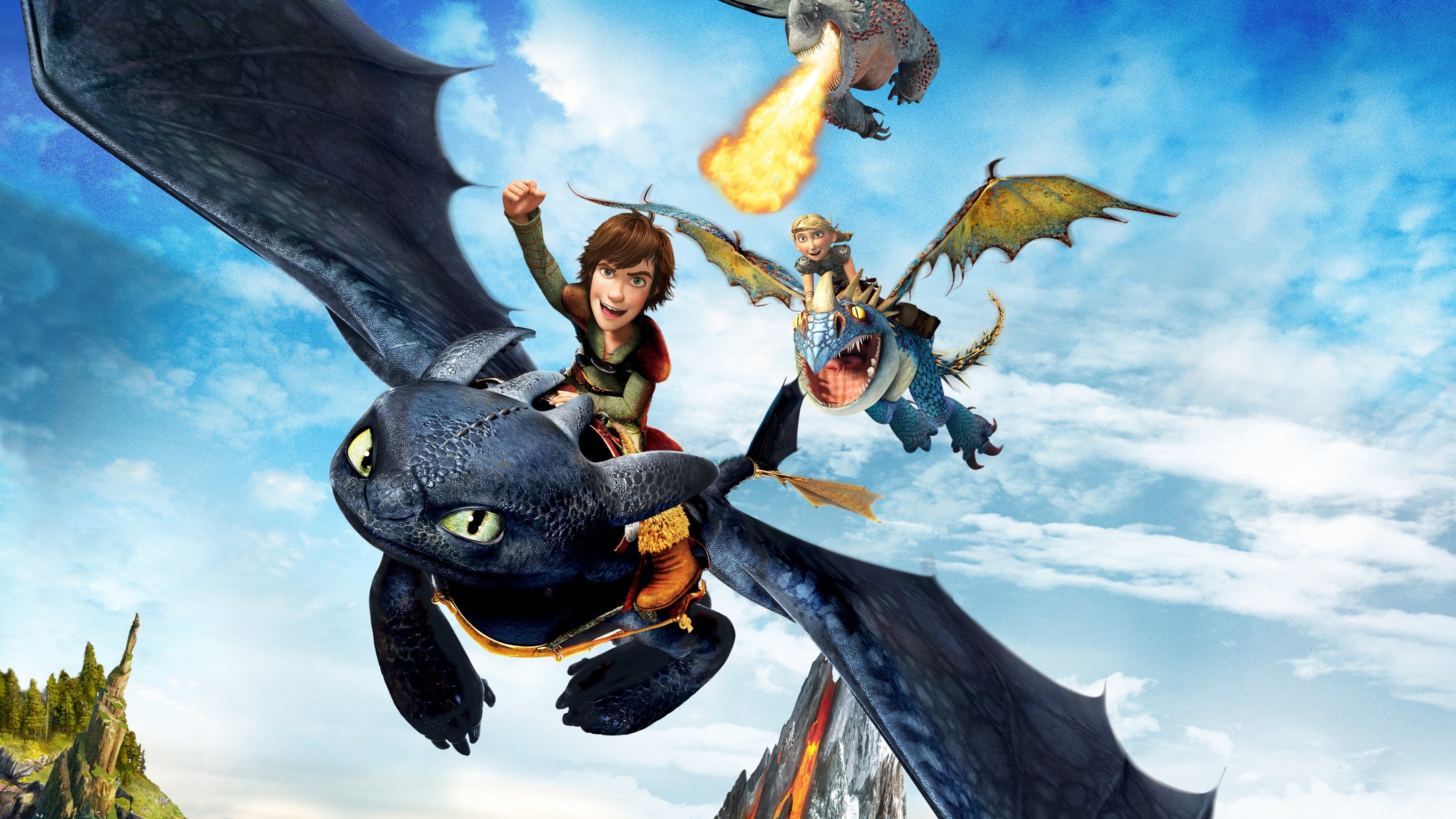 Poster Phim Bí Kíp Luyện Rồng (How To Train Your Dragon)