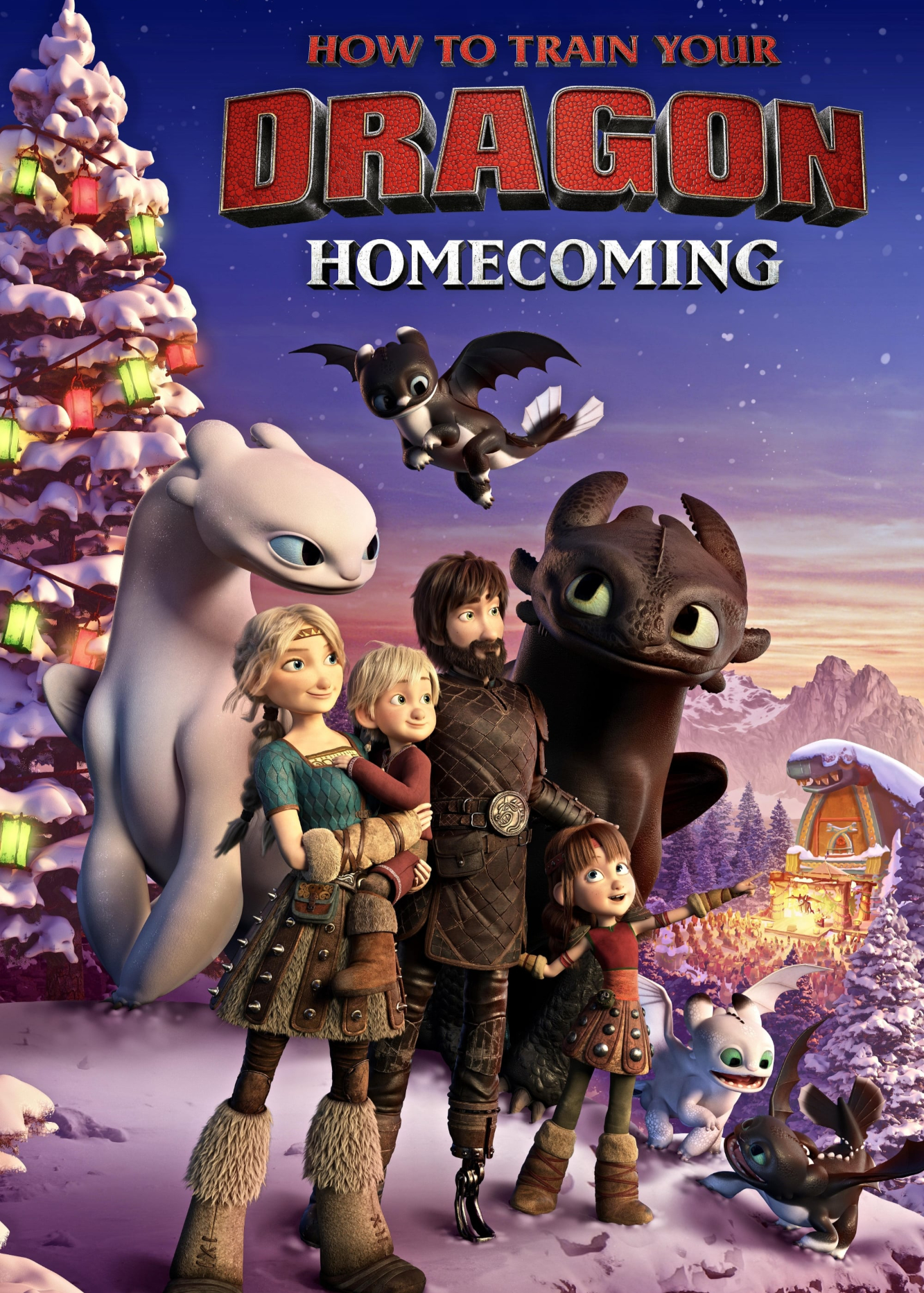 Poster Phim Bí Kíp Luyện Rồng: Trở Về Nhà (How to Train Your Dragon: Homecoming)