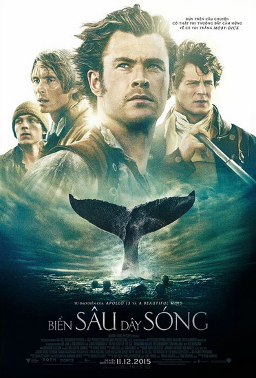 Poster Phim Biển sâu dậy sóng (In the Heart of the Sea)