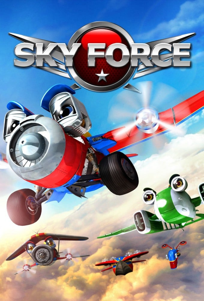 Poster Phim Biệt Đội Bầu Trời (Sky Force 3D)