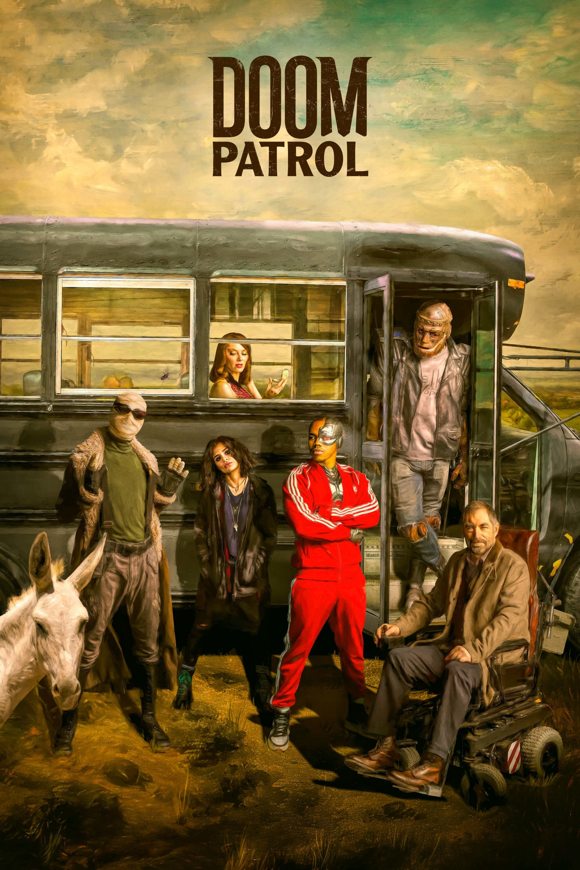 Poster Phim Biệt Đội Diệt Vong (Phần 4) (Doom Patrol Season 4)