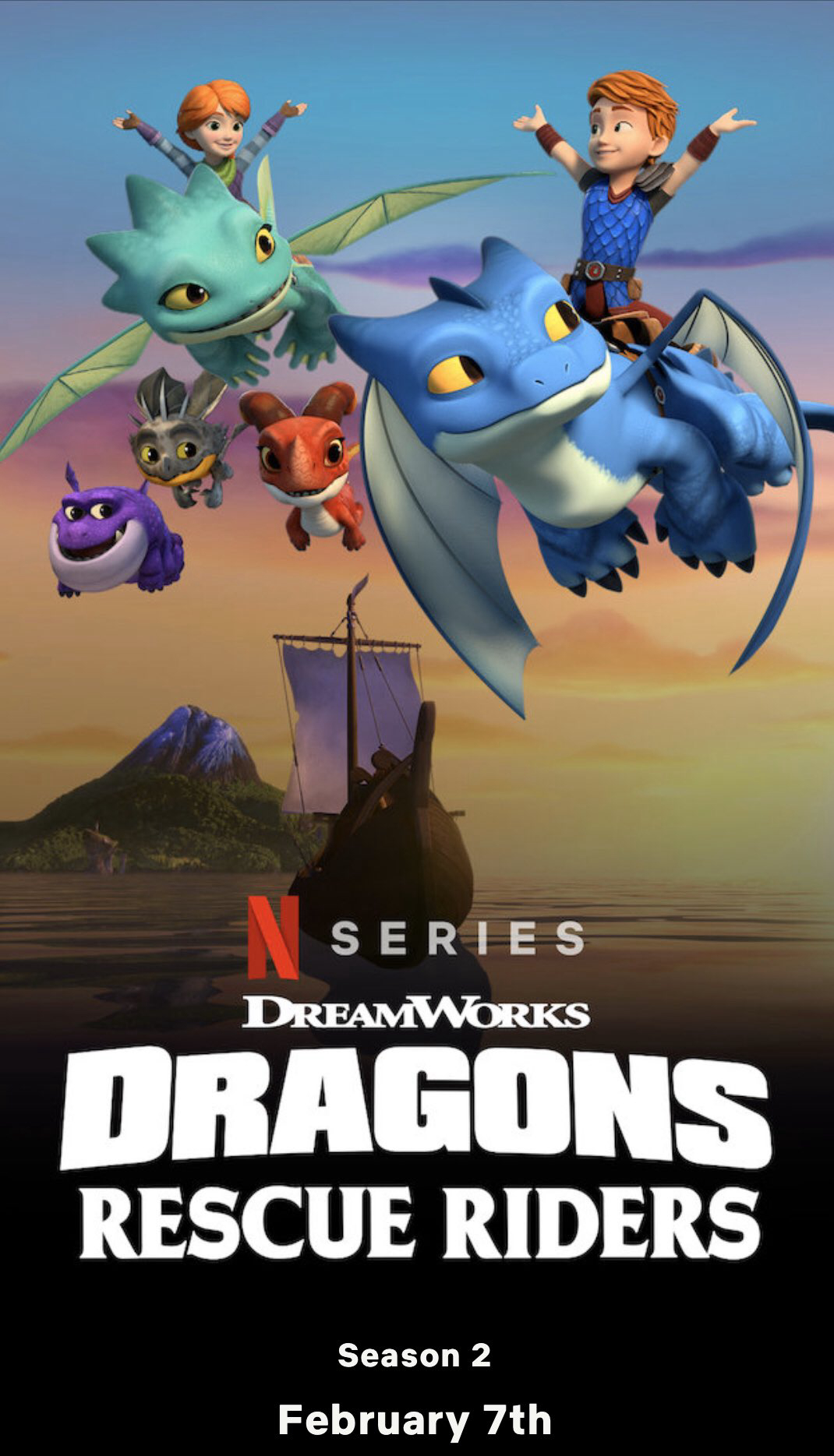Xem Phim Biệt đội giải cứu rồng (Phần 2) (Dragons: Rescue Riders (Season 2))