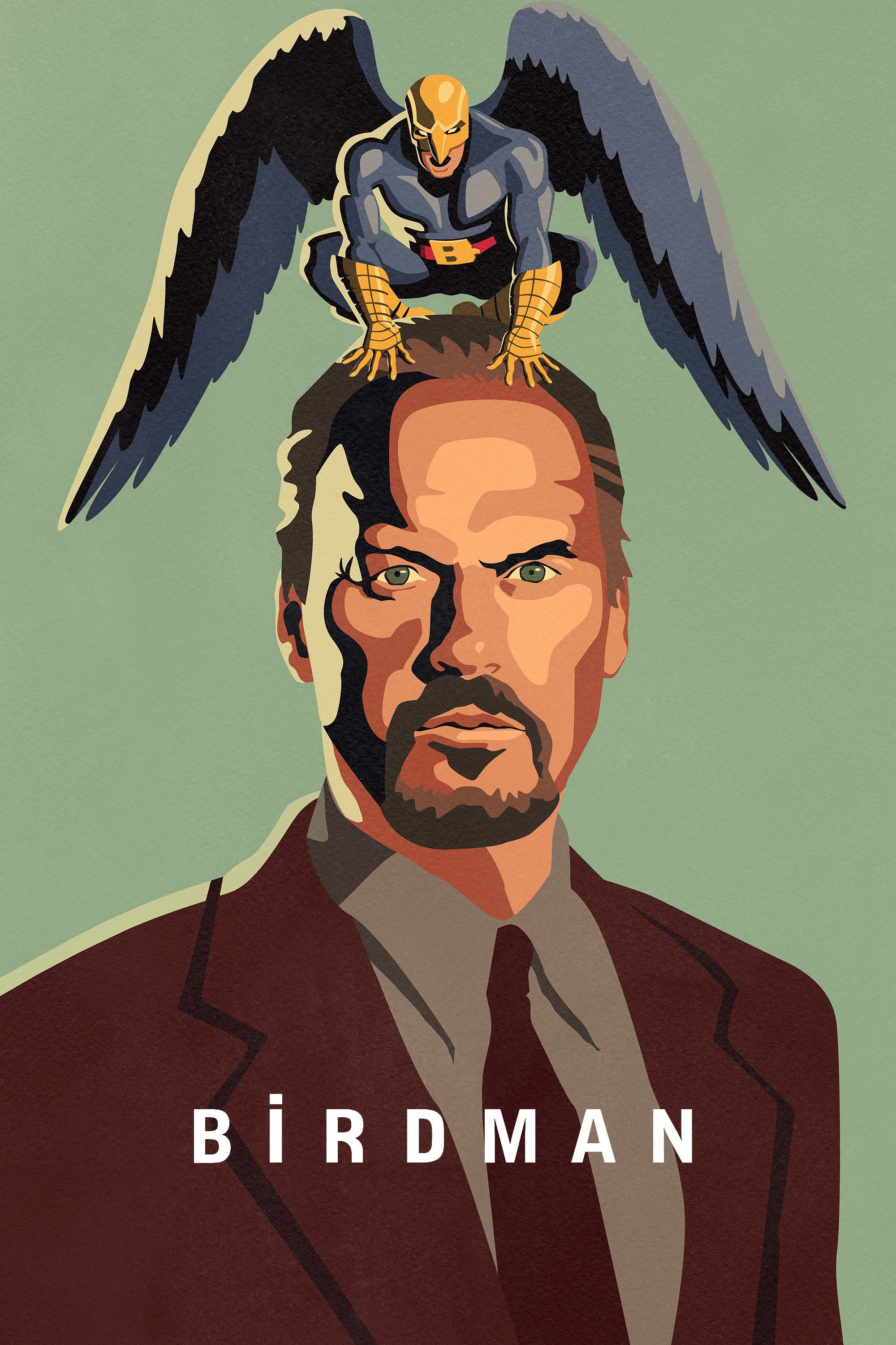 Poster Phim Birdman or (The Unexpected Virtue of Ignorance) (Birdman or (The Unexpected Virtue of Ignorance))