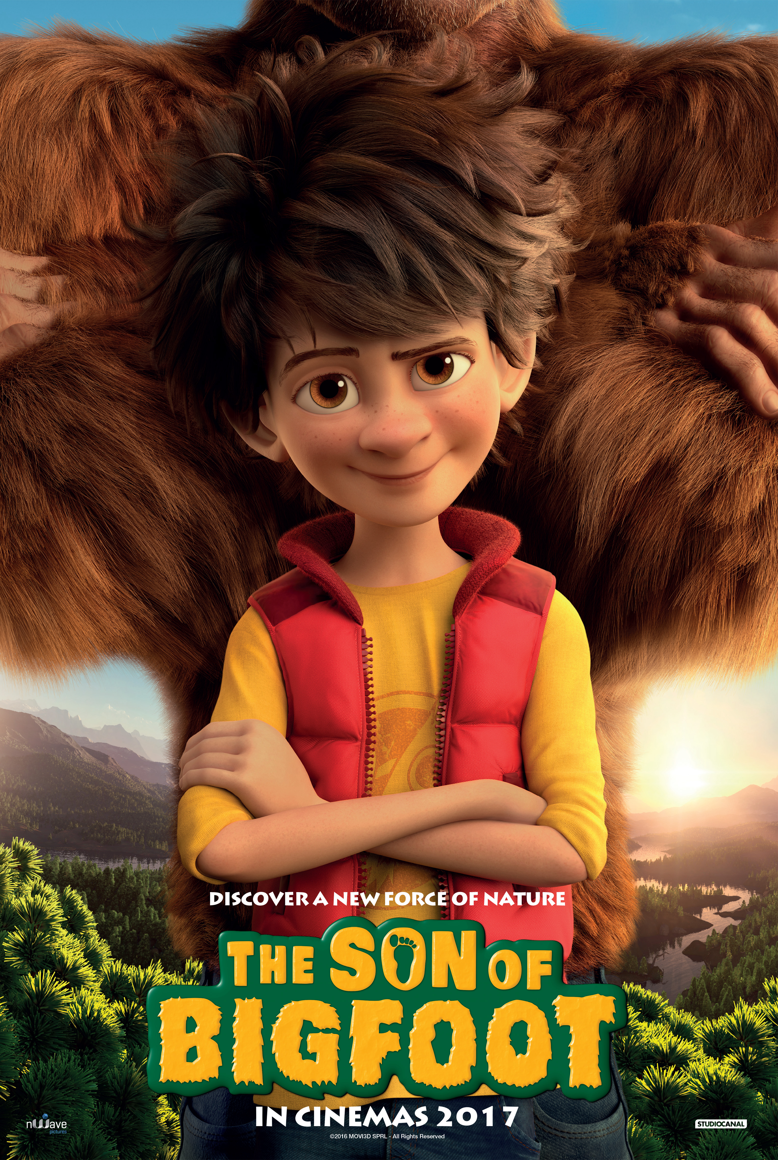 Poster Phim Bố Tớ Là Chân To (The Son Of Bigfoot)
