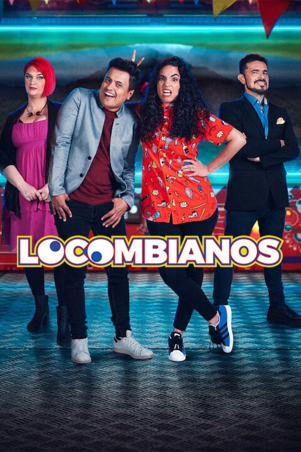Xem Phim Bộ tứ danh hài Colombia (Locombianos)