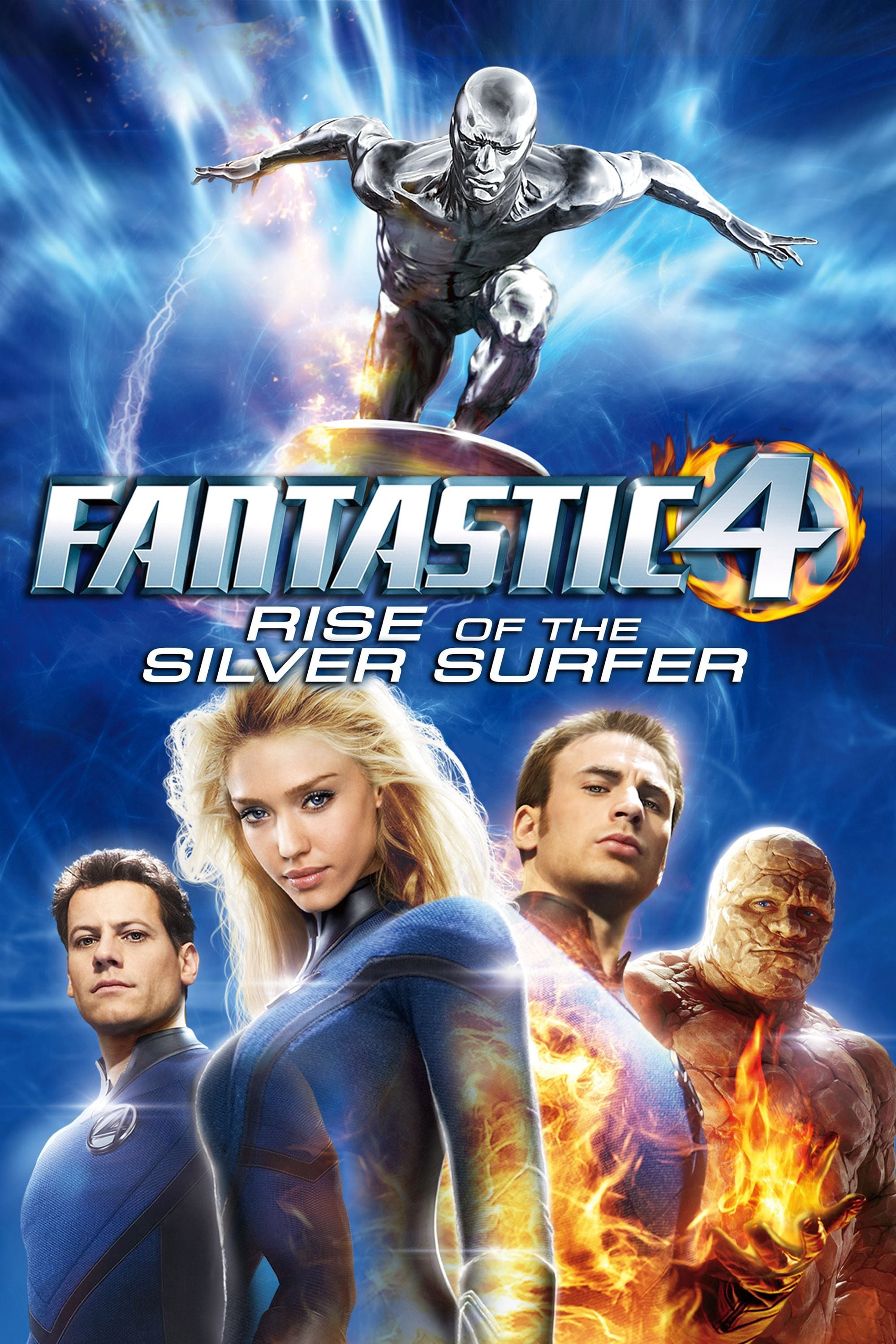 Poster Phim Bộ Tứ Siêu Đẳng 2 (Fantastic Four: Rise of the Silver Surfer)