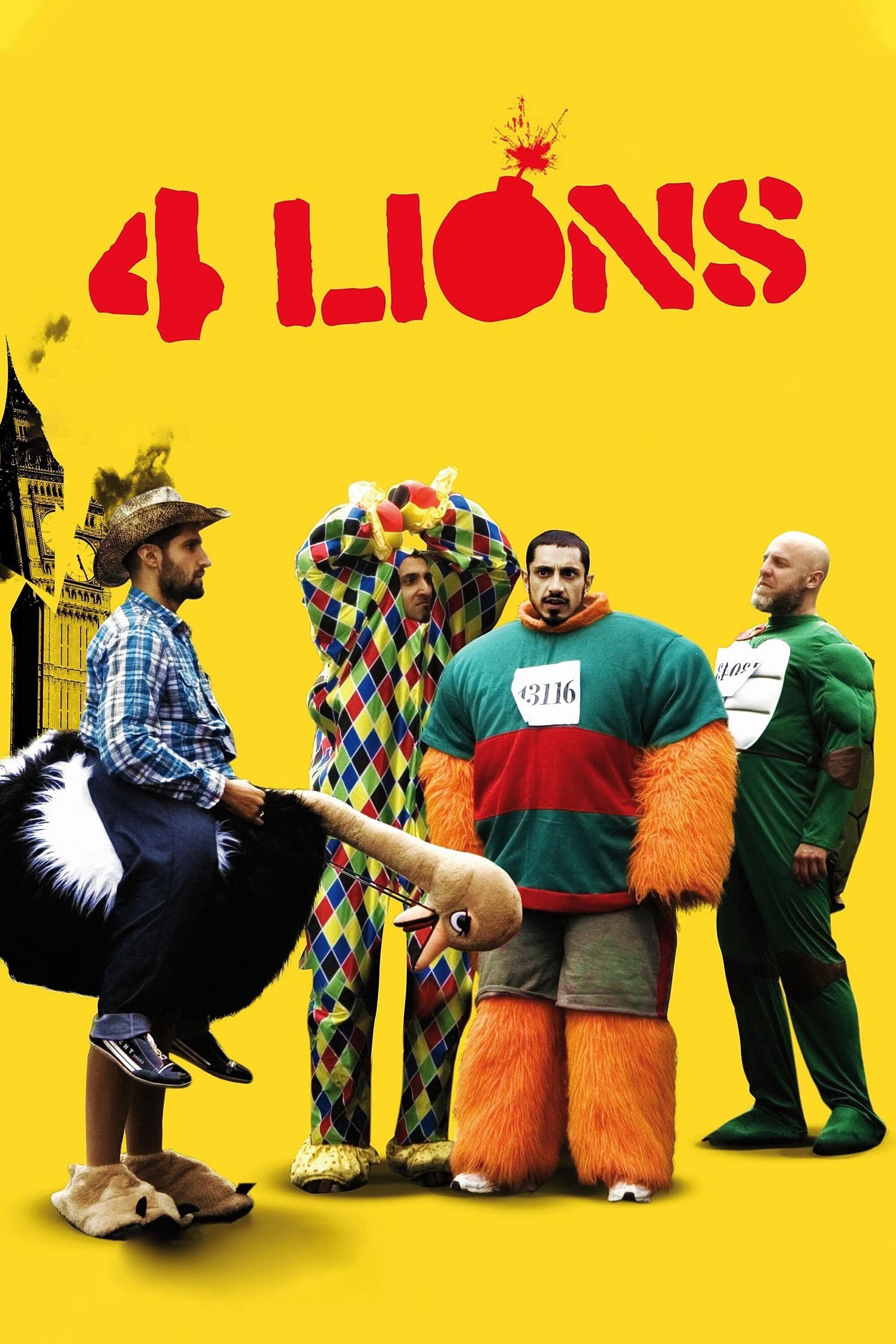Poster Phim Bốn Kẻ Dũng Mãnh (Four Lions)