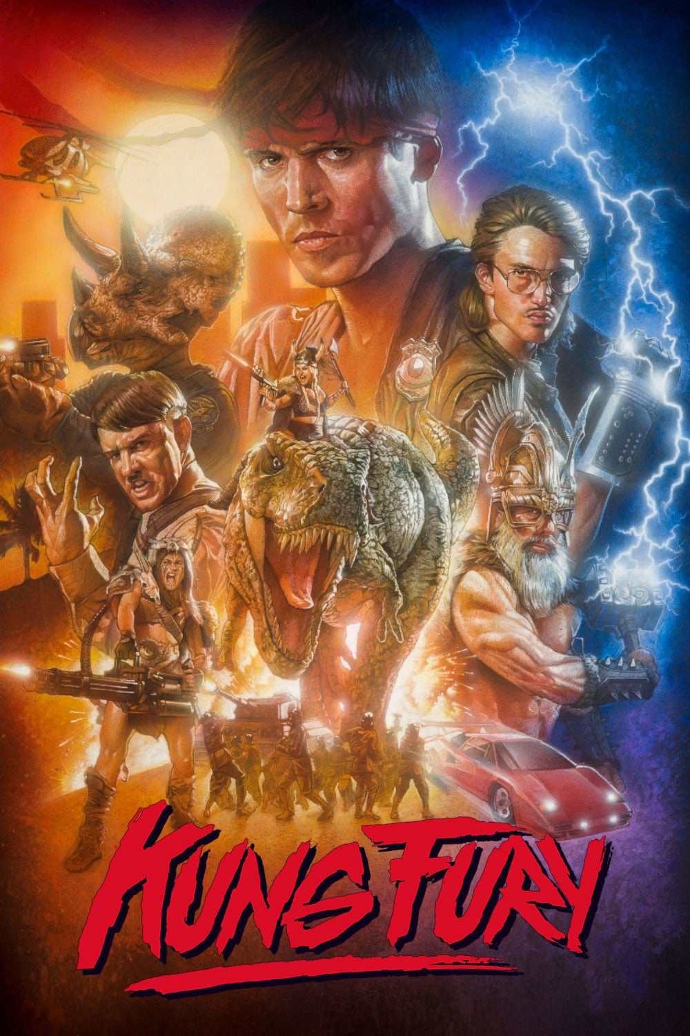 Poster Phim Cảnh Sát Kung Fury (Kung Fury)