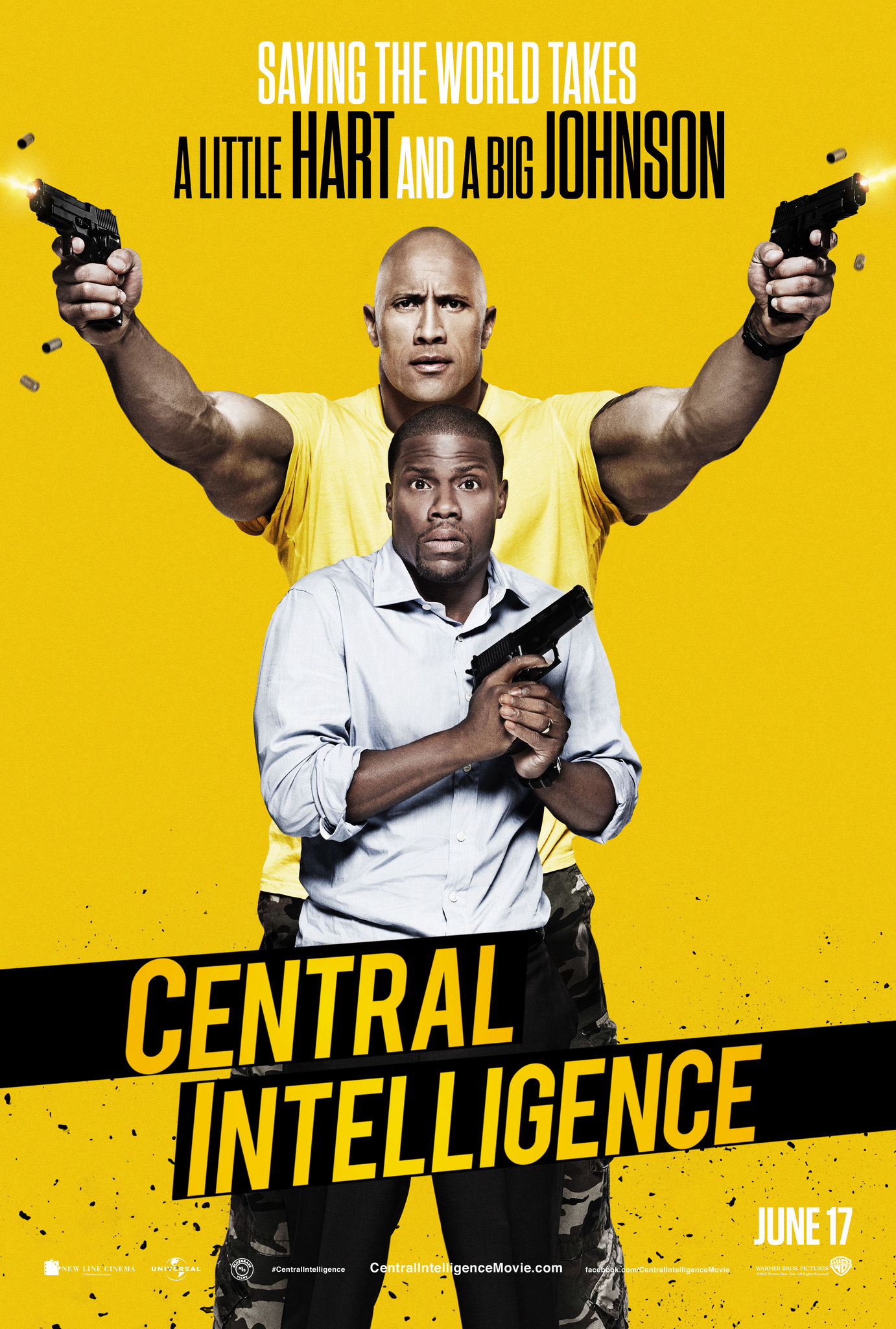Poster Phim Cặp đôi Gián điệp (Central Intelligence)