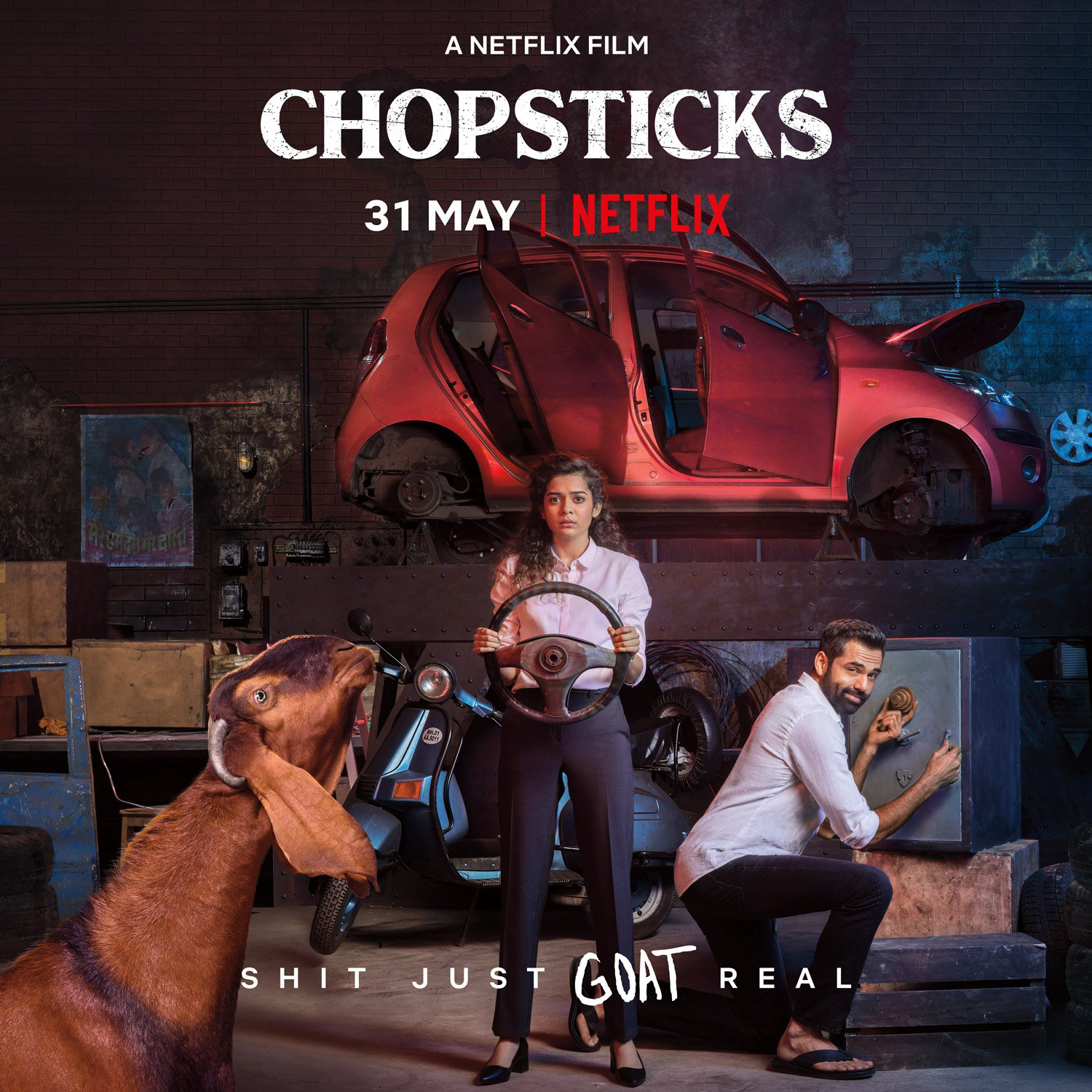 Poster Phim Cặp đôi hợp lực (Chopsticks)