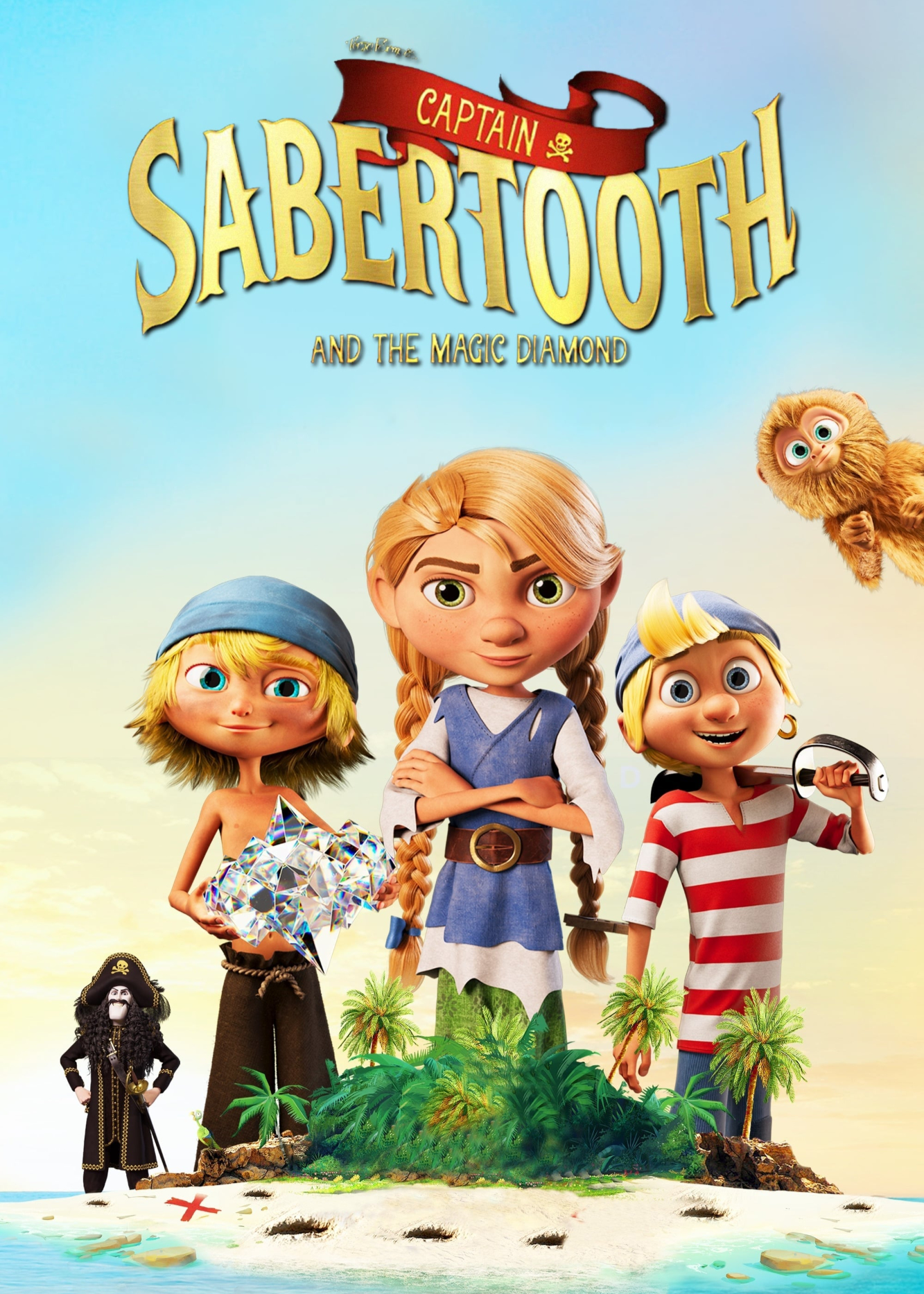 Poster Phim Captain Sabertooth and the Magic Diamond (Captain Sabertooth and the Magic Diamond)