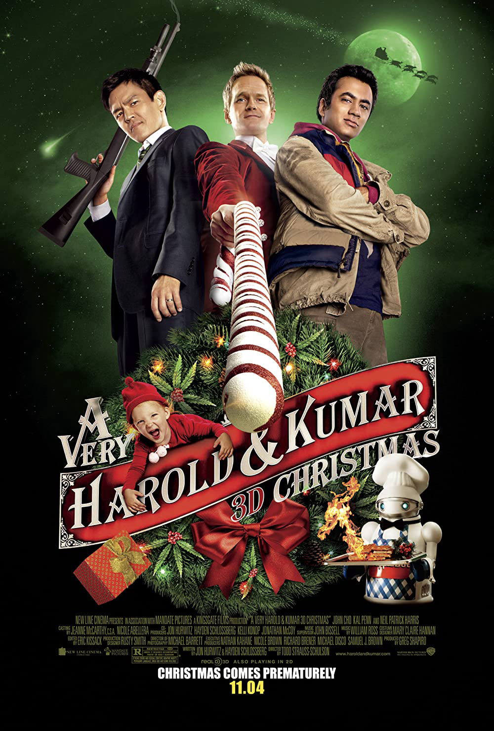 Xem Phim Câu Chuyện Giáng Sinh Của Harold Và Kumar (a Very Harold & Kumar 3D Christmas)