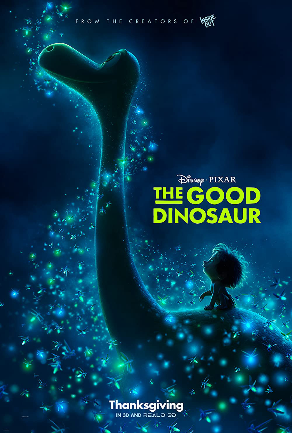 Poster Phim Chú Khủng Long Tốt Bụng (The Good Dinosaur)