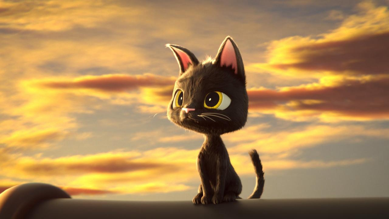 Xem Phim Chú Mèo Đi Lạc (Rudolf The Black Cat)