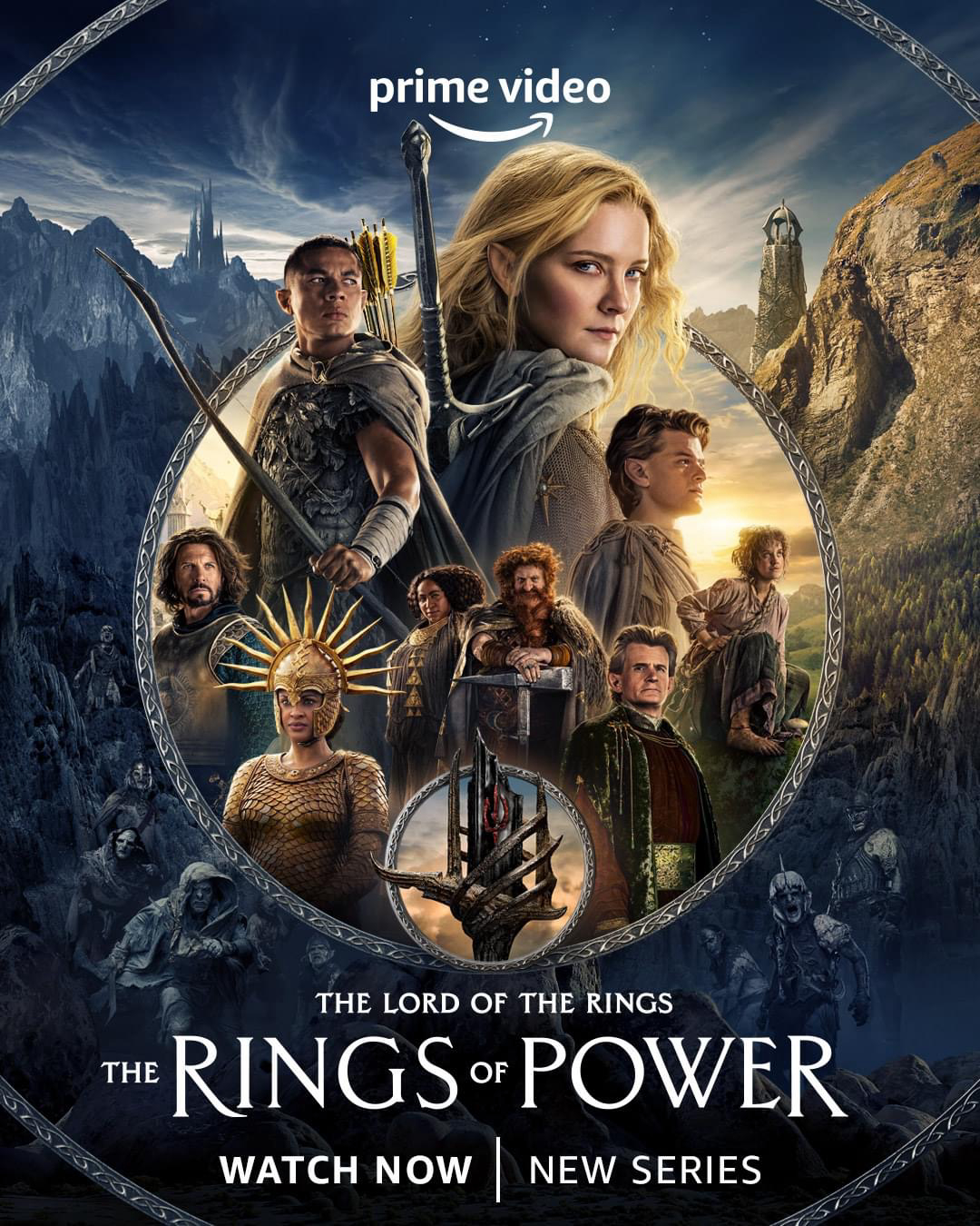 Poster Phim Chúa Tể Của Những Chiếc Nhẫn: Những Chiếc Nhẫn Quyền Năng (The Lord of the Rings: The Rings of Power)