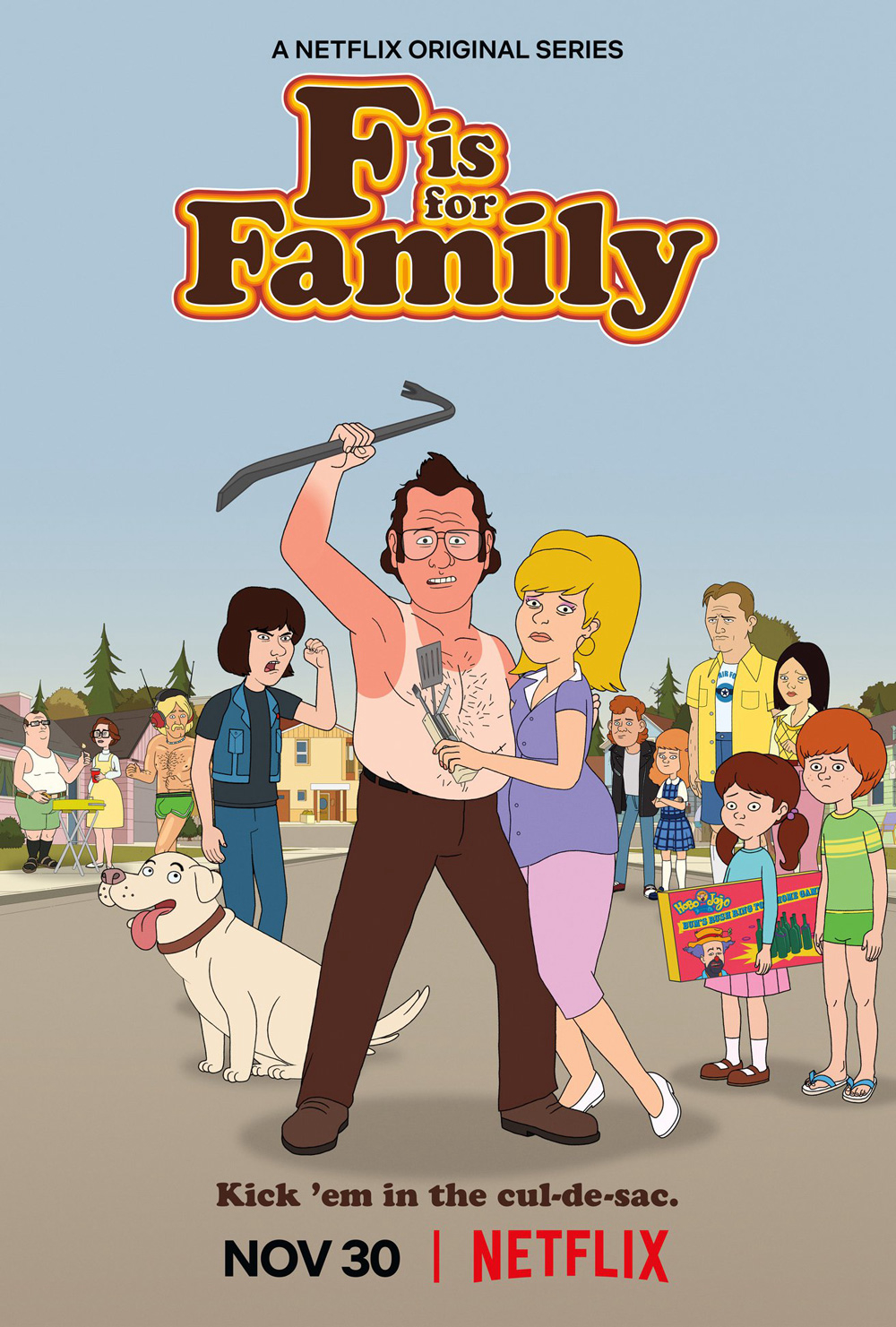 Poster Phim Chuyện gia đình (Phần 3) (F is for Family (Season 3))