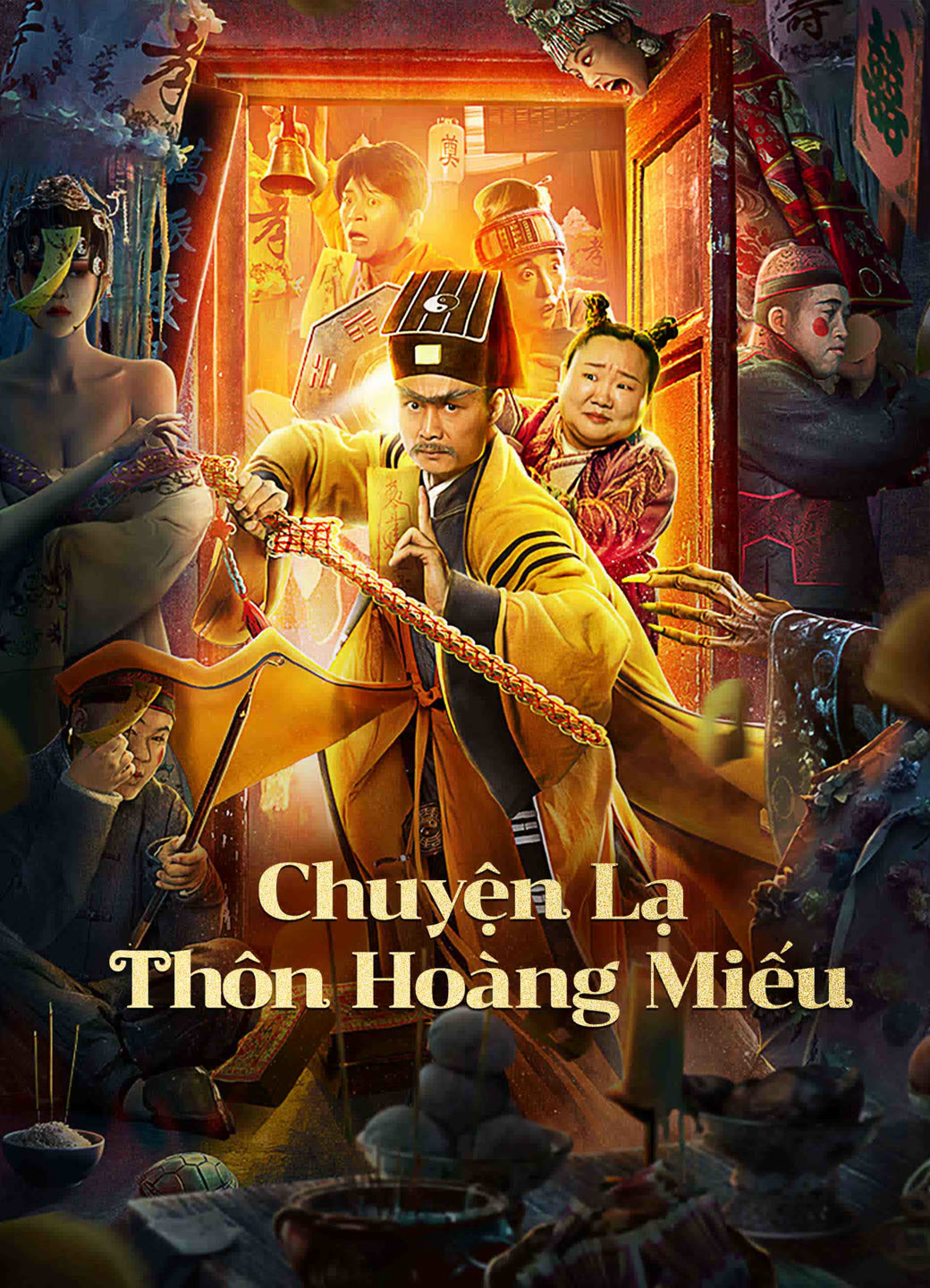 Poster Phim Chuyện Lạ Thôn Hoàng Miếu (HUANG MIAO VILLAGE'S TALES OF MYSTERY)