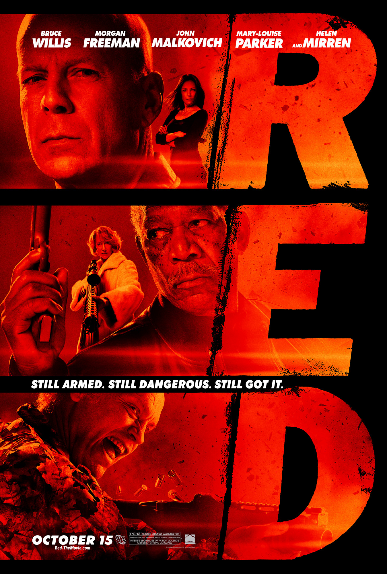 Poster Phim CIA Tái Xuất (Red)