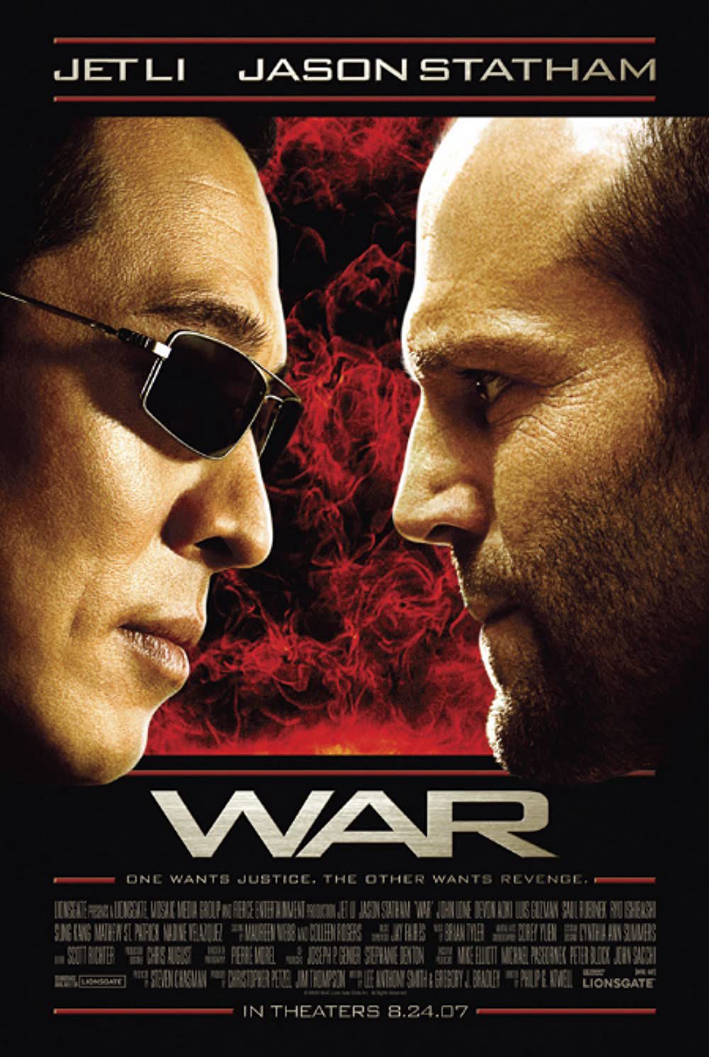 Poster Phim Cuộc chiến khốc liệt (War)