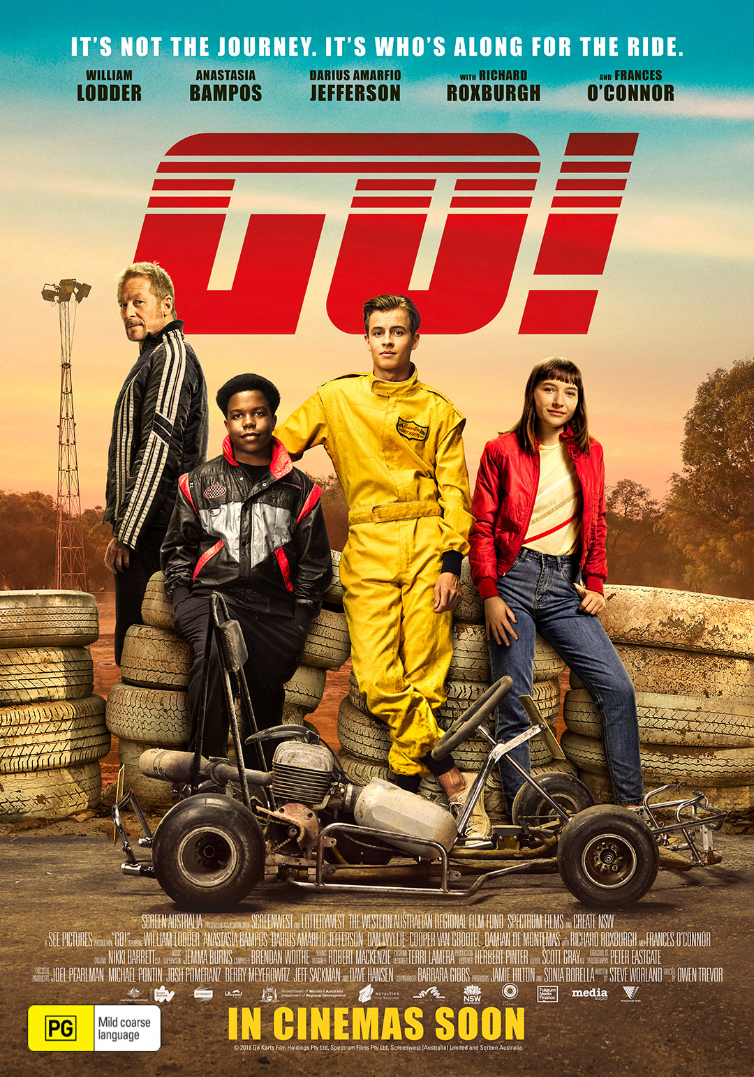 Poster Phim Cuộc đua go-kart (Go Karts)
