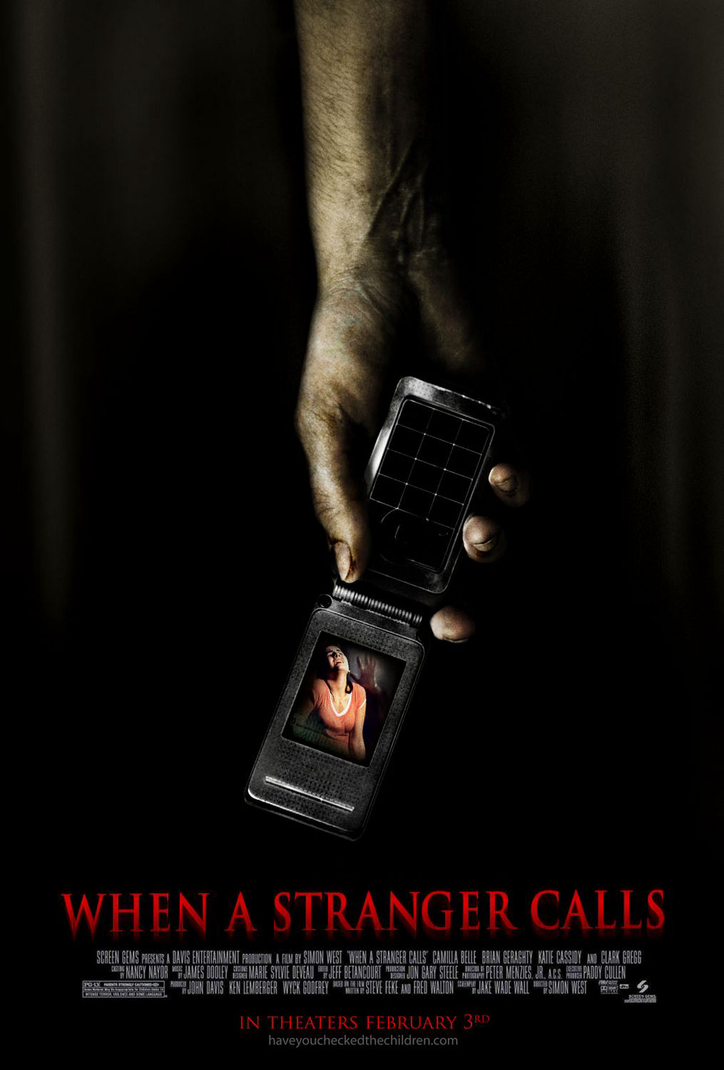 Poster Phim Cuộc Gọi Lúc Nửa Đêm (When a Stranger Calls)