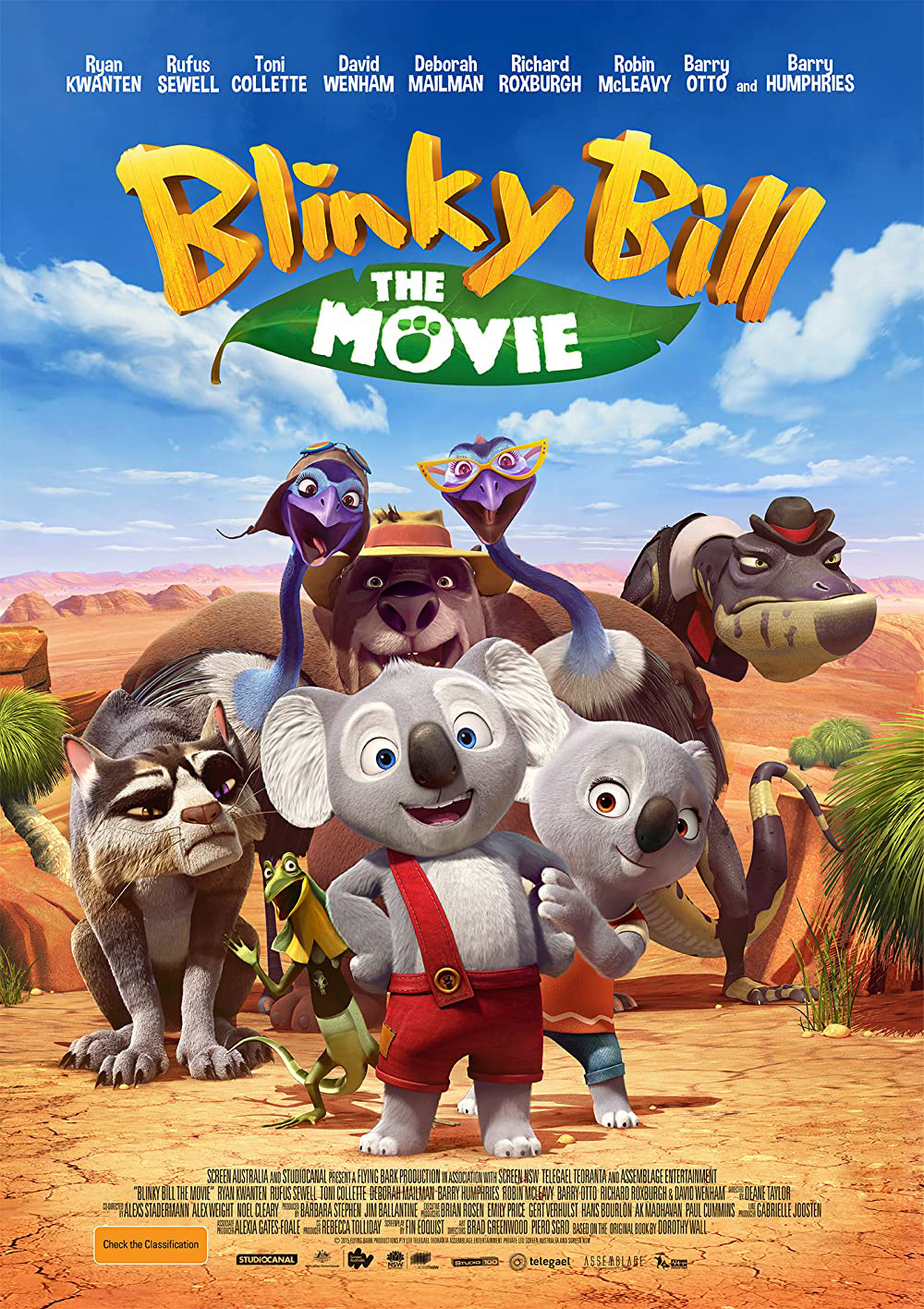 Poster Phim Cuộc Phiêu Lưu Của Blinky Bill (Blinky Bill The Movie)