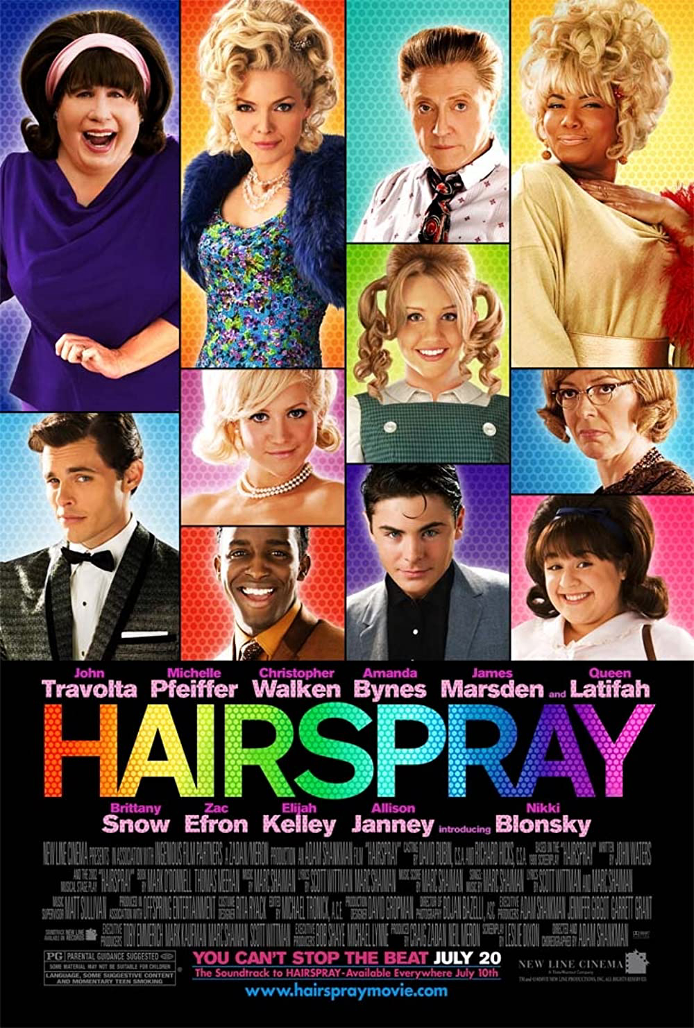 Poster Phim Cuộc Thi Hoa Hậu Tóc (Hairspray)