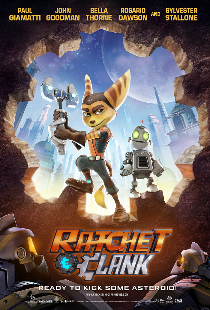 Poster Phim Đặc Vụ Gà Mờ (Ratchet And Clank)