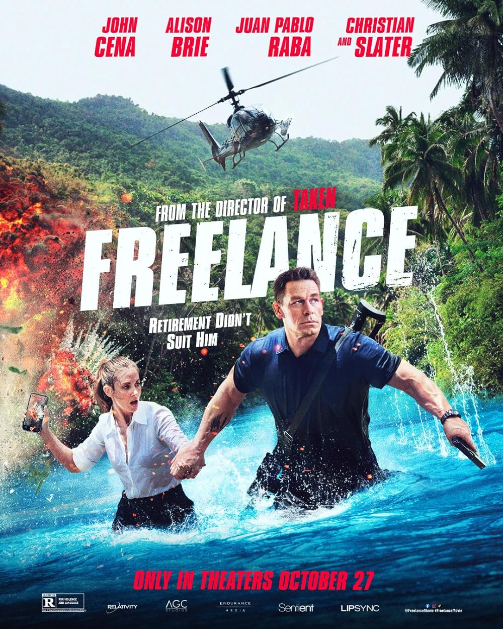 Poster Phim Đặc Vụ Tự Do (Freelance)