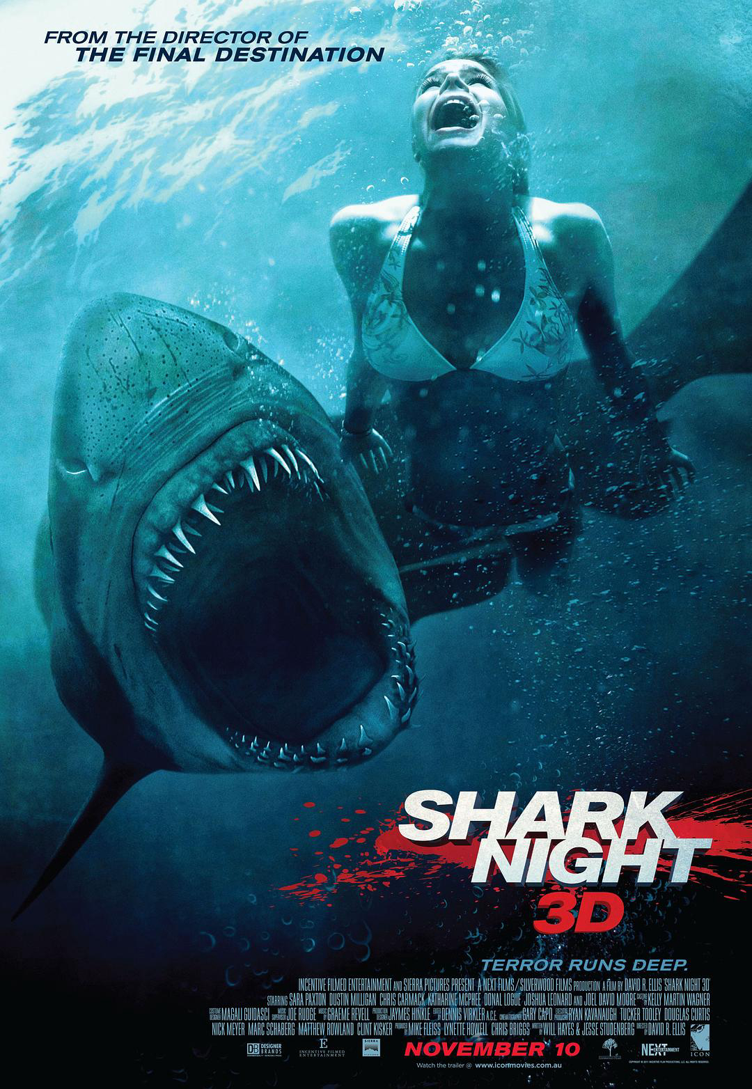 Xem Phim Đầm Cá Mập (Shark Night)