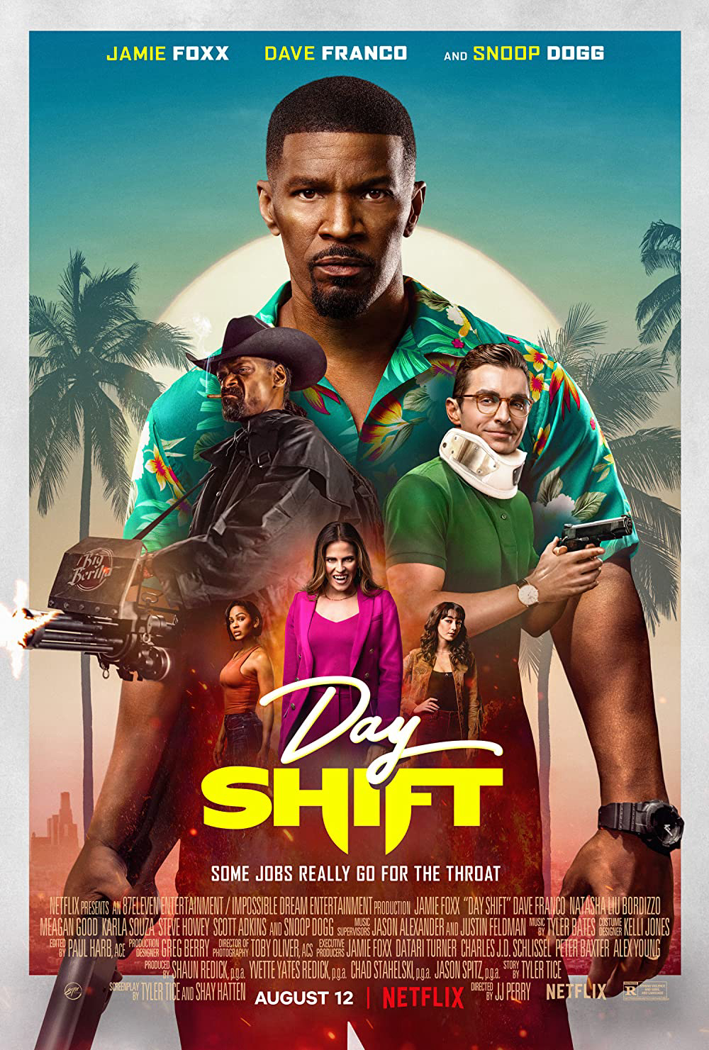 Poster Phim Day Shift: Vỏ bọc thợ săn (Day Shift)