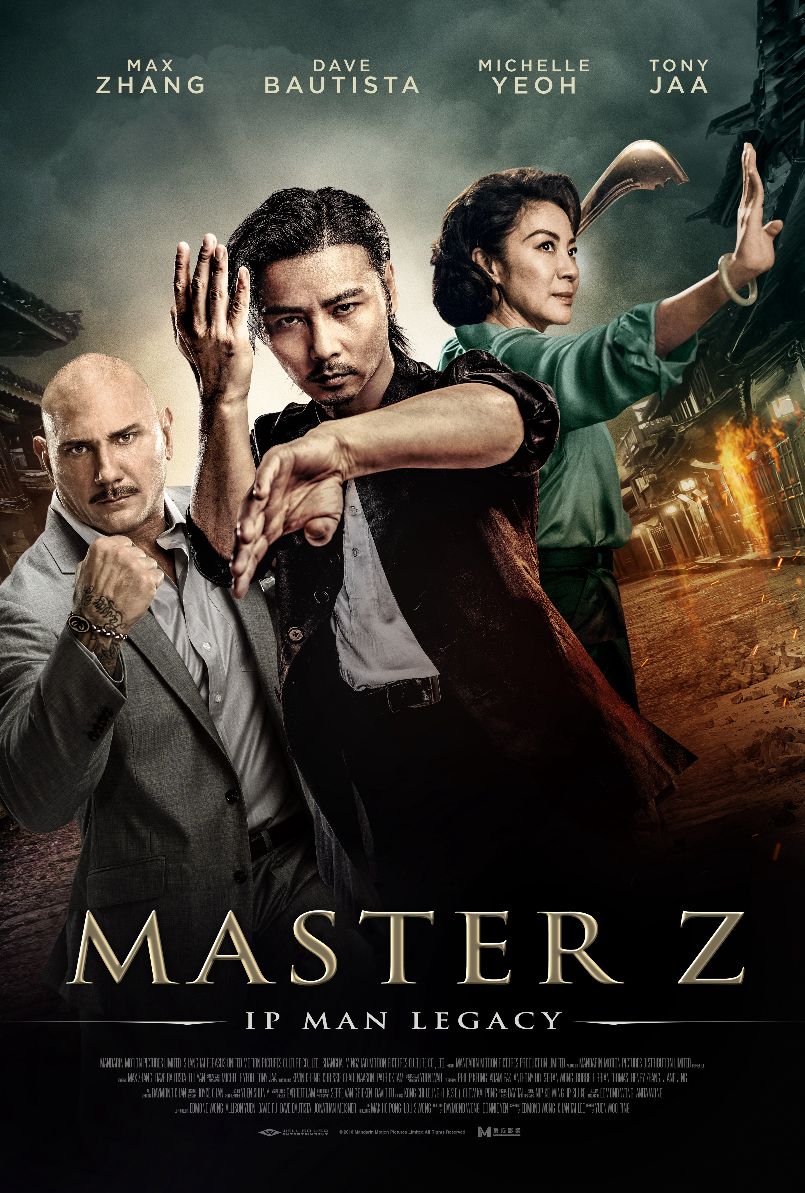 Poster Phim Diệp Vấn Ngoại Truyện: Trương Thiên Chí (Master Z: Ip Man Legacy)