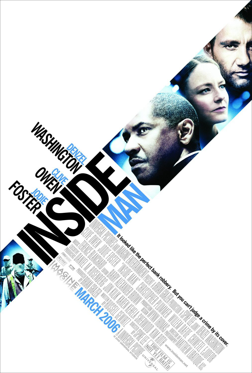 Poster Phim Điệp vụ kép (Inside Man)