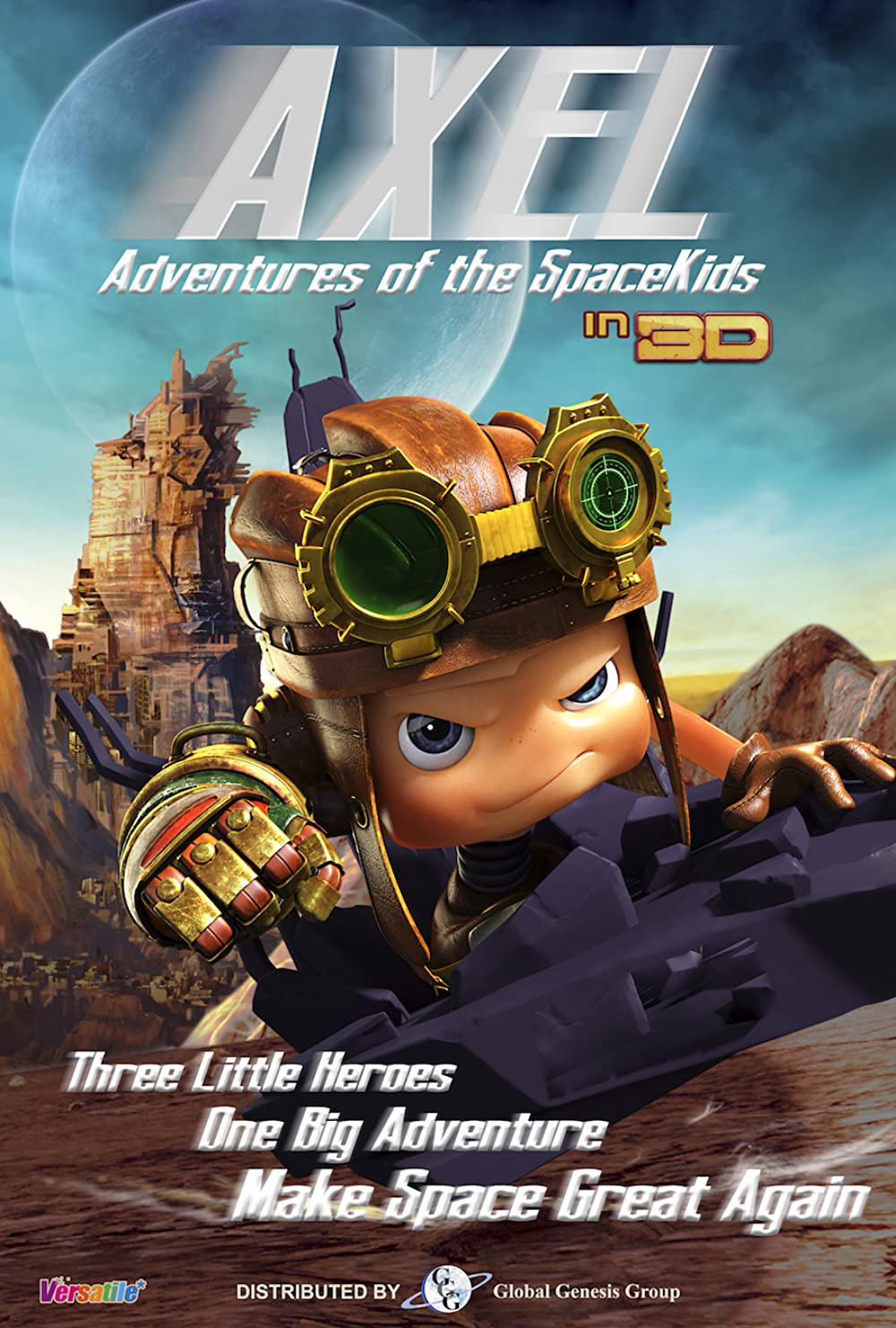 Xem Phim Đội Anh Hùng Nhí (Axel 2: Adventures of the Spacekids)